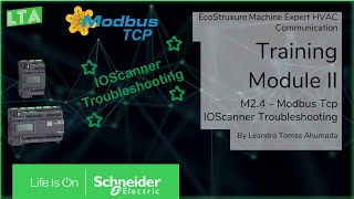 ESME HVAC  Communication  M24 Modbus Tcp IOScanner Troubleshooting [upl. by Asseram868]