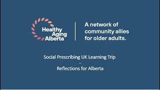 Social Prescribing Learnings from the UK [upl. by Inohtna]