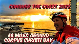 Conquer the Coast 202266 miles around Corpus Christi bayGreat rideNew friendsAwesome day [upl. by Anette]