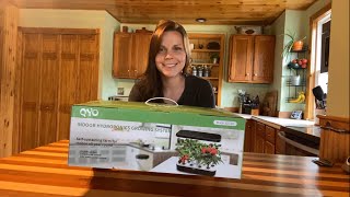 QYO 12 Pod Hydroponic Grow System  Unboxing and Assembly  EverCrest [upl. by Vargas575]