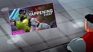 YapYap The DESTROYER reacts to the Yappening Trailer in Halo Infinite [upl. by Rezeile]