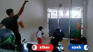 MAIN BASKET athar kelas 2 sd vs ayah [upl. by Adianes]