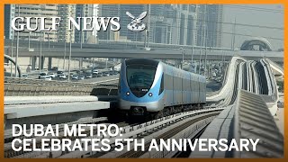 Dubai Metro celebrates 5th anniversary [upl. by Tannenbaum]