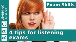 Exam Skills 4 tips for listening exams [upl. by Eceined143]