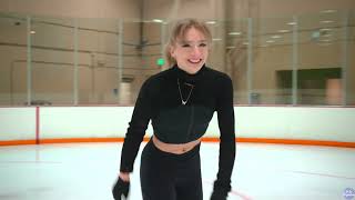 Amber Glenn previews her quotHit the Road Jackquot  20222023 Senior Short Program [upl. by Aicat]