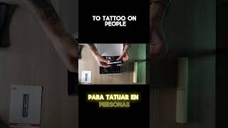 ¿Que necesitas para empezar a tatuar Video completo en el canal [upl. by Suiratnauq585]