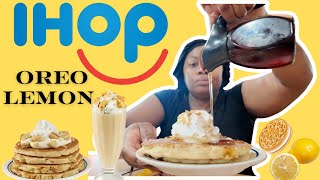 IHOP LEMON OREO PANCAKES [upl. by Moscow]