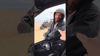 Were racing the REDBULL Sand Scramble with GOON INDUSTRIES glamissanddunes canam yxz1000r dune [upl. by Holleran203]