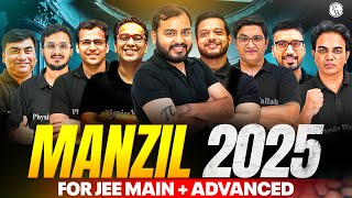 Launching MANZIL Batch for JEE 2025 Classes Starting from 9th Nov on PWJEEWallah Join on PW App🔥 [upl. by Tabitha]