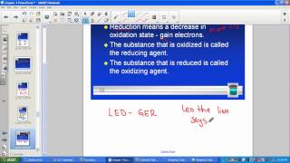 redox reactions example part 2 of lesson 4 [upl. by Freeborn]