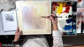 How to Make your Watercolors Really Rich with Artist Cindy Baron [upl. by Nettie]