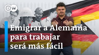 Esto tienes que saber sobre la nueva ley de inmigración para trabajar en Alemania  Contexto DW [upl. by Kama653]