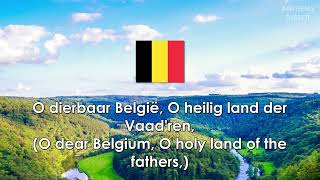 National Anthem of Belgium quotLa Brabançonnequot [upl. by Habas621]