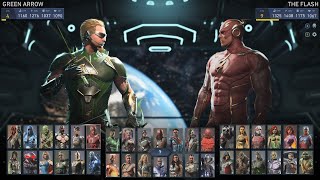 Green Arrow vs The Flash Injustice 2 [upl. by Luehrmann371]