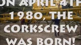 The History of the Corkscrew Alton Towers 19802008 [upl. by Eenafit]