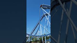 Vertical Drop  Griffon at Busch Gardens Williamsburg [upl. by Aletsirc633]