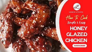 HONEY GLAZED CHICKEN  BEST CHICKEN WINGS RECIPE  QUICK AND EASY RECIPE [upl. by Iarised]