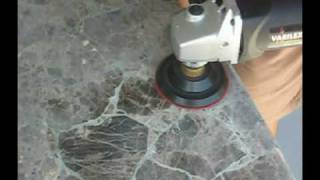 polishing Granite Dry [upl. by Harl]