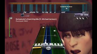 🎃quotSomebodys Watching Me ft Michael Jacksonquot by Rockwell  RB3 Custom Pro Keys [upl. by Nodarb259]