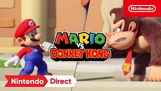 Mario vs Donkey Kong  Nintendo Direct 9142023 [upl. by Norvun]