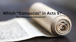 The Damascus Document [upl. by Daley]