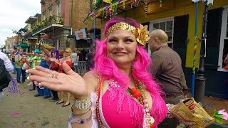 Mardi Gras Balcony on Bourbon [upl. by Edda]