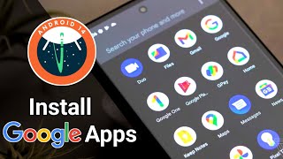 How To Install GAPPS in Any Custom Rom  For Android 1314 Encrypted and Decrypted Roms [upl. by Ayeki776]