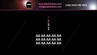 Mere rashke qamar  Video Karaoke  Fadia Shaboroz  by Baji Karaoke [upl. by Anierdna459]