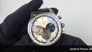 Zenith El Primero 36000 VPH 03204040069C494 wwwolfertcode [upl. by Nnylirak]