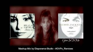 Mylène Farmer VS Michael Jackson  PardonneMoi amp Give In To Me Mashup MiX [upl. by Ettedranreb]