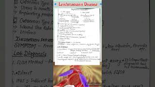 Leishmaniasis  leishmania parasite morphology bloodgroup laboratory medical leishmania notes😇 [upl. by Neema]