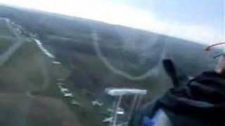 Sideslip Approach in a K13 Glider [upl. by Malia]