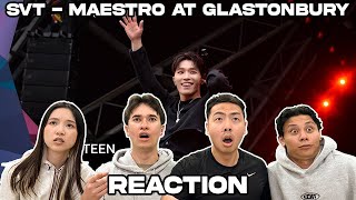 SEVENTEEN  MAESTRO Glastonbury 2024 REACTION [upl. by Debera]