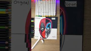 Dibujando a DEADPOOL en 4 Estilos 🥵 deadpool drawing dibujos [upl. by Anema904]