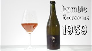 Lambic z 1959 roku z browaru Goossens [upl. by Akino]