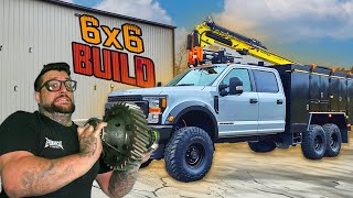 HOW TO BUILD A MONSTER 6X6 Custom AXLES FIRST [upl. by Nelyaw]