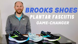 Best Brooks Shoes for Plantar Fasciitis by a Foot Specialist [upl. by Aitital447]