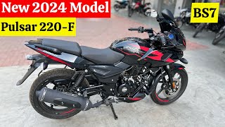 2024 Model Bajaj Pulsar 220F Review  On Road Price  Mileage  Feature  pulsar 220f 2024 model [upl. by Asira]