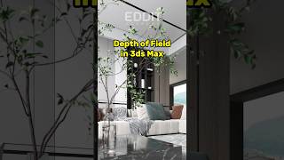 Depth of Field in 3ds Max [upl. by Adnaloj]