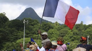 French overseas territory of Mayotte moves hundreds of refugees to mainland France [upl. by Nuahc]