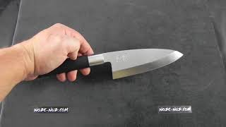 KD6715 Wasabi Black Deba knife Short video review [upl. by Eitac]