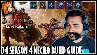 KRIPP’S BOSS KILLER NECRO BUILD GUIDE Season 4  Diablo 4 [upl. by Karissa966]