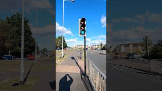 Wymondham Norwich Road PEEK TLED Traffic Lights Toucan Crossing [upl. by Enidanreb]