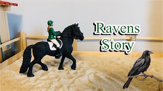 Ravens Story Schleich Horse Movie [upl. by Ayarahs542]