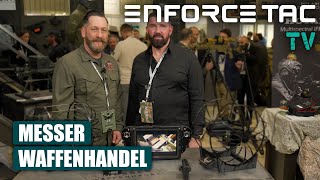 Enforce Tac 2024 Messer Waffenhandel mit Robotican Silynx und Thirdeye Systems [upl. by Lledniuq]