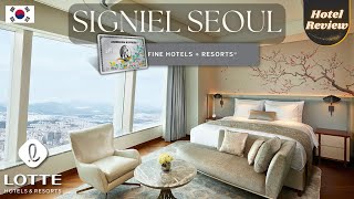 Signiel Seoul Amex FHR  SIGNIEL Premier Double Room  Lotte World Tower  Amex Platinum [upl. by Ailla]