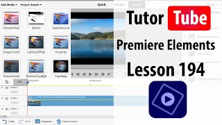 Premiere Elements  Lesson 194  Echo and Posturize Time [upl. by Suhpesoj]