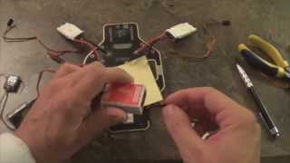 How to Wire DJI NazaM 12 amp LiteWith Spektrum Receiver [upl. by Fauver518]