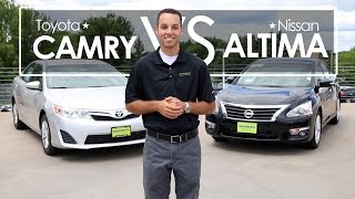 Nissan Altima vs Toyota Camry  Model Comparison  Morries Brooklyn Park Nissan [upl. by Kcam]