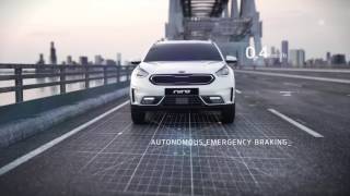 2017 Niro Hybrid  Driver Assist Technology [upl. by Monique]